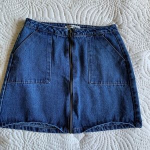 Jean Mini Skirt